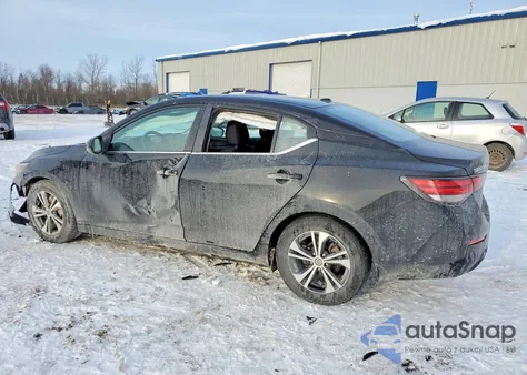 2021 Nissan Sentra Sv z USA, uszkodzony, nr VIN 3N1AB8CV3MY318424